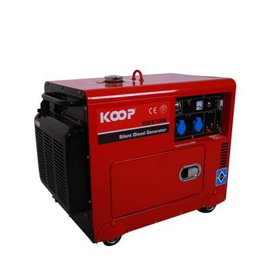 KDF6700Q 科普KOOP柴油5kw静音发电机